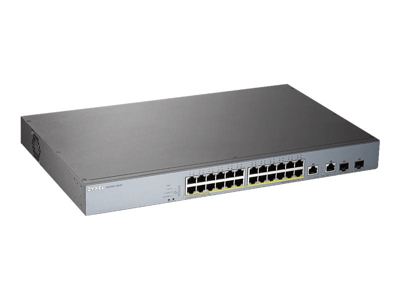 ZyXEL GS1350-26HP - Switch - Smart - 24 x 10/100/1000 (PoE+)