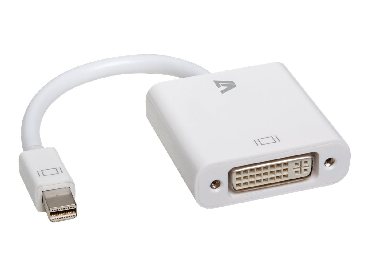 V7 Videoadapter - Mini DisplayPort männlich zu DVI-D weiblich