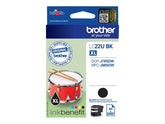 Brother LC22UBK - XL - Schwarz - Original - Tintenpatrone