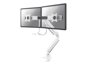 Neomounts by Newstar Select NM-D775DX - Befestigungskit - full-motion - für 2 LCD-Displays - Aluminium - weiß - Bildschirmgröße: 25.4-81.3 cm (10"-32")