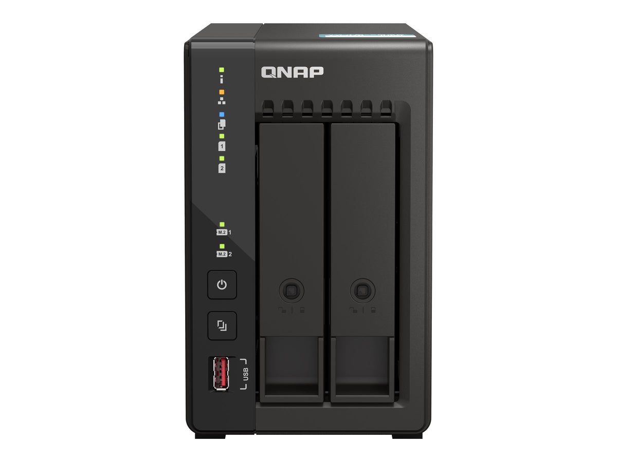 QNAP TS-253E - NAS-Server - 2 Schächte - SATA 6Gb/s