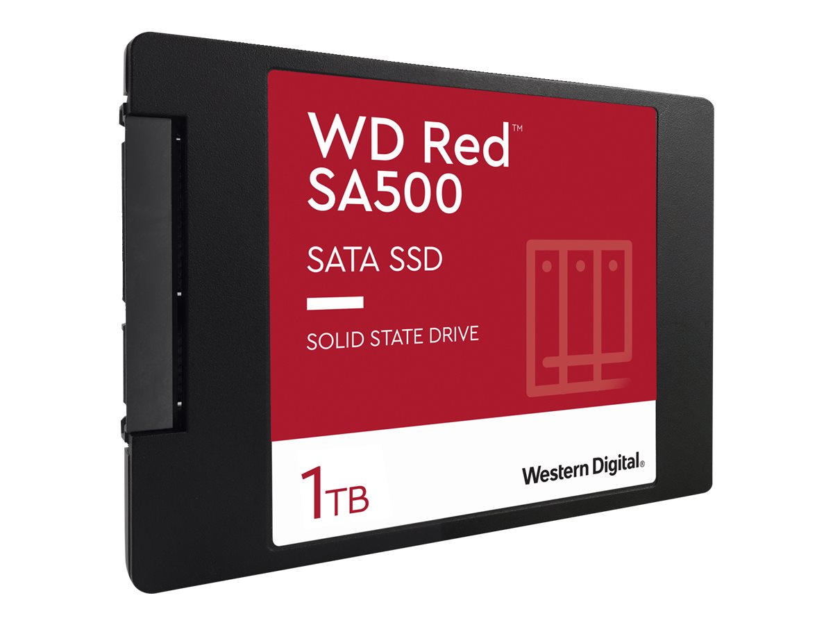 WD Red SA500 WDS100T1R0A - SSD - 1 TB - intern - 2.5" (6.4 cm)