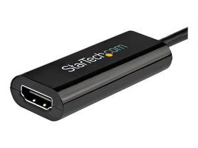 StarTech.com USB zu HDMI Adapter - Externe Grafikkarte - USB 3.0 - Slim - 1080p - Multi Monitor Adapter - Video- / Audiokabel - TAA-konform - USB Typ A (M)