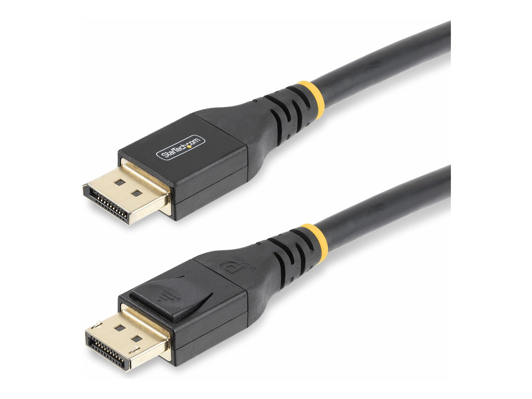 StarTech.com 33ft (10m) VESA-Certified Active DisplayPort 1.4 Cable, DP8K w/HBR3/HDR10/MST/DSC 1.2/HDCP 2.2, 8K 60Hz, 4K 120Hz Video - Active DP 1.4 Cable M/M (DP14A-10M-DP-CABLE)