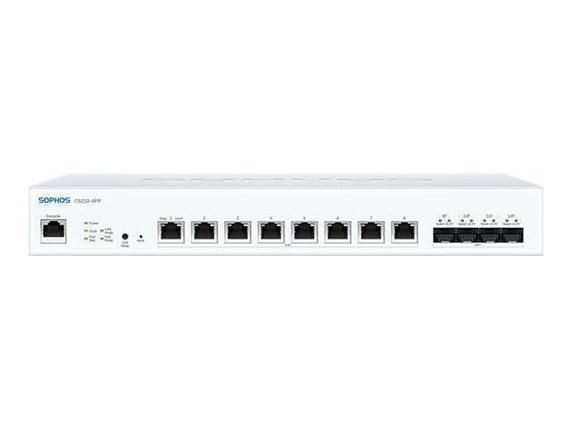 Sophos CS210-8FP - Switch - managed - 8 x 100/1000/2.5G (PoE++)