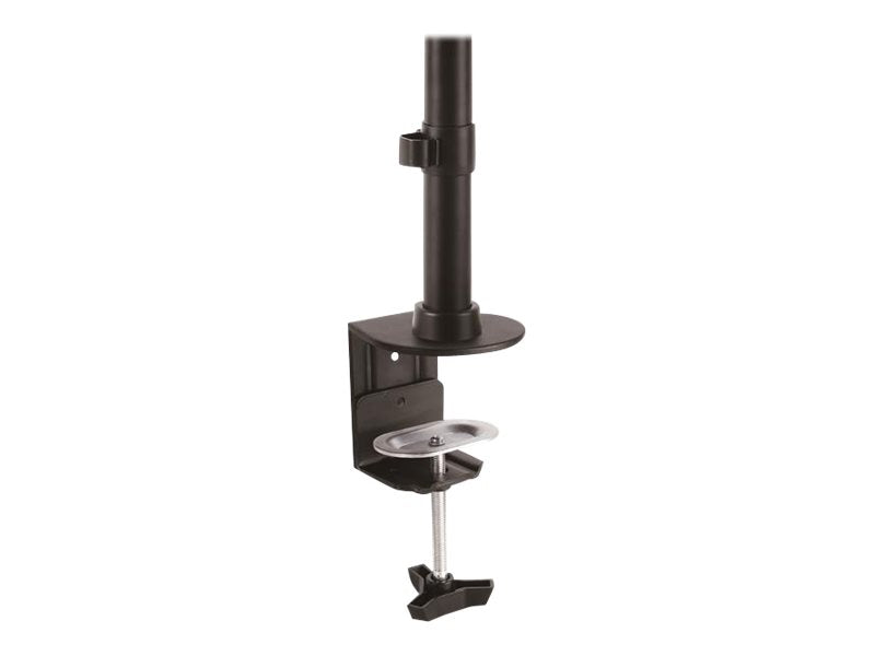 StarTech.com Vertical Desk Mount Dual Monitor Arm - For Monitors 13" to 27" - Adjustable - Desk Clamp / Grommet-Hole Mount - Dual VESA Monitors - Black (ARMDUALV)