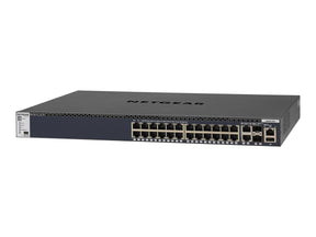 Netgear M4300-28G - Switch - L3 - managed - 2 x 10/100/1000/10000 + 2 x 10 Gigabit SFP+ + 24 x 10/100/1000