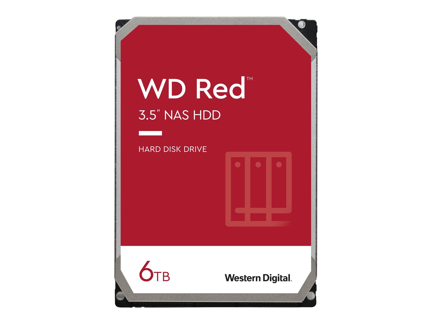 WD Red WD60EFAX - Festplatte - 6 TB - intern - 3.5" (8.9 cm)