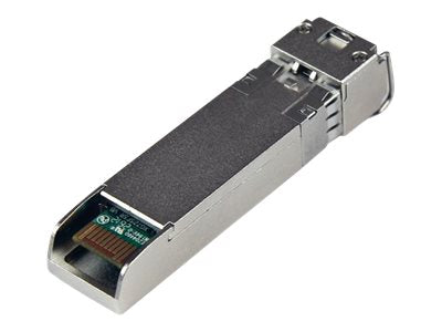 StarTech.com SFP-10GBASE-SR-ST Transceiver Modul (SFP+ Module, 10GBase-SR Cisco kompatibel, Glasfaser, 850nm, LC Multimode mit DDM)