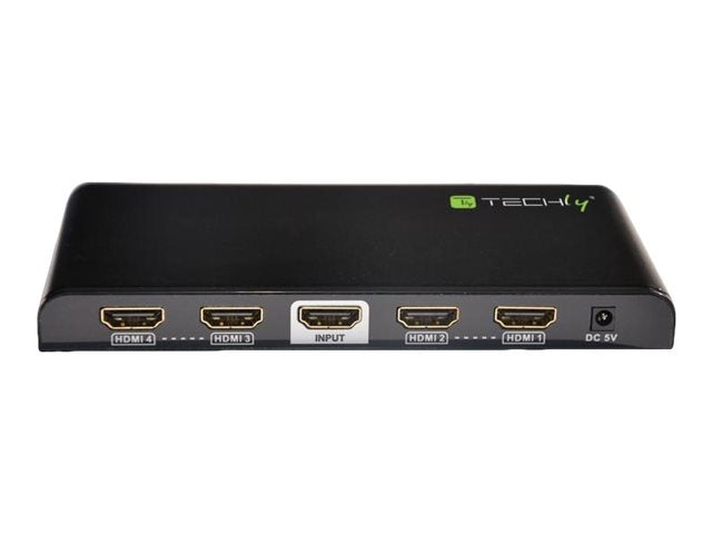 Techly Video-/Audio-Splitter - 4 x HDMI - Desktop