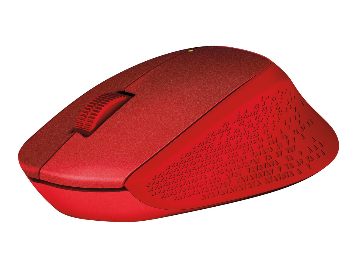 Logitech M330 SILENT PLUS - Maus - 3 Tasten - kabellos - 2.4 GHz - kabelloser Empfänger (USB)