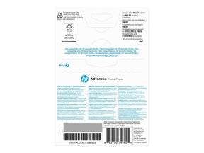 HP Advanced Glossy Photo Paper - Glänzend - 100 x 150 mm