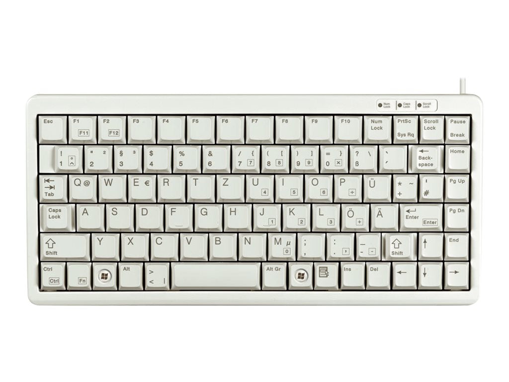 Cherry Compact-Keyboard G84-4100 - Tastatur - USB