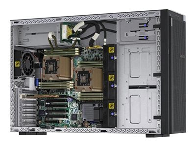 Lenovo ThinkSystem ST550 7X10 - Server - Tower - 4U - zweiweg - 1 x Xeon Silver 4208 / 2.1 GHz - RAM 32 GB - Hot-Swap 6.4 cm (2.5")