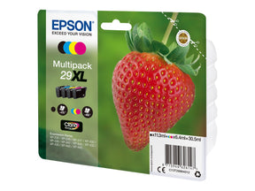 Epson 29XL Multipack - 4er-Pack - XL - Schwarz, Gelb, Cyan, Magenta