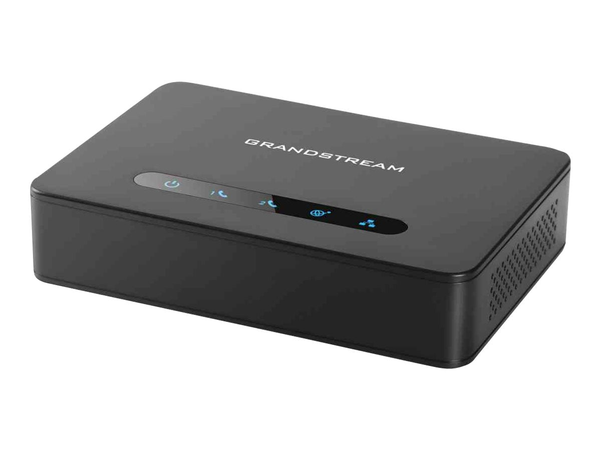 Grandstream HT812 - VoIP-Telefonadapter - 2 Anschlüsse