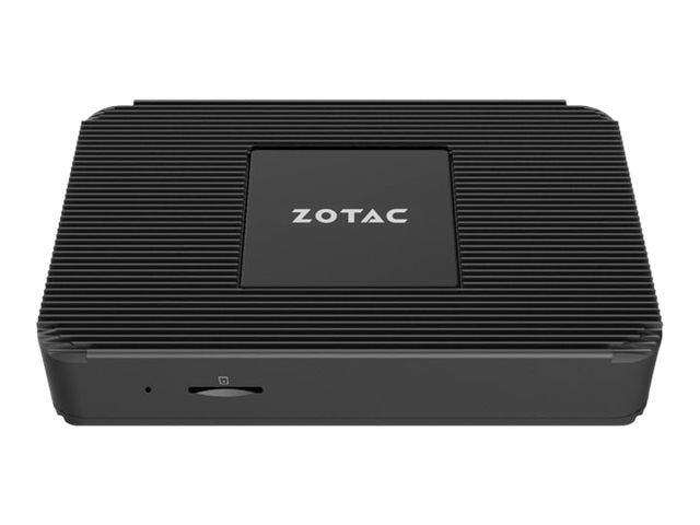 ZOTAC ZBOX P Series PI336 pico - Mini-PC - Celeron N6211 / 1.2 GHz - RAM 4 GB - SSD - eMMC 128 GB - UHD Graphics - 1GbE, Bluetooth 5.2, 802.11ax (Wi-Fi 6E)