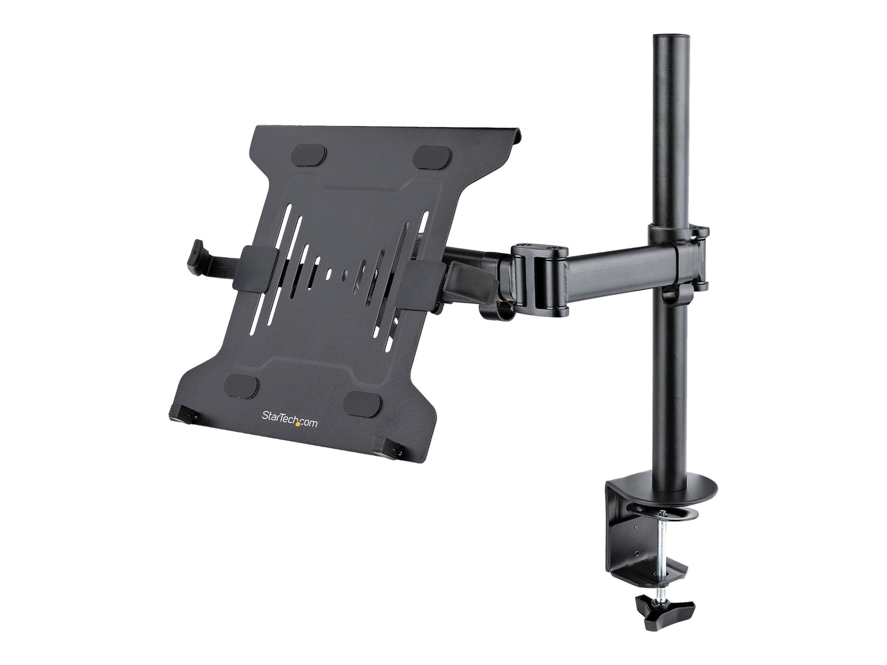 StarTech.com Laptop Desk Mount, Monitor and Laptop Mount for Desk, Displays 34in (8kg/17.6lb)