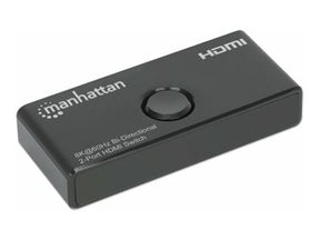 Manhattan Video/Audio-Schalter - 8K bei 60 Hz, 2-Port, HDMI, Bidirektional