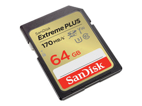 SanDisk Extreme PLUS - Flash-Speicherkarte - 64 GB