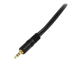 StarTech.com 15cm Stereo Splitter Kabel - 3,5mm Klinke Stecker auf 2x 3,5mm Buchse