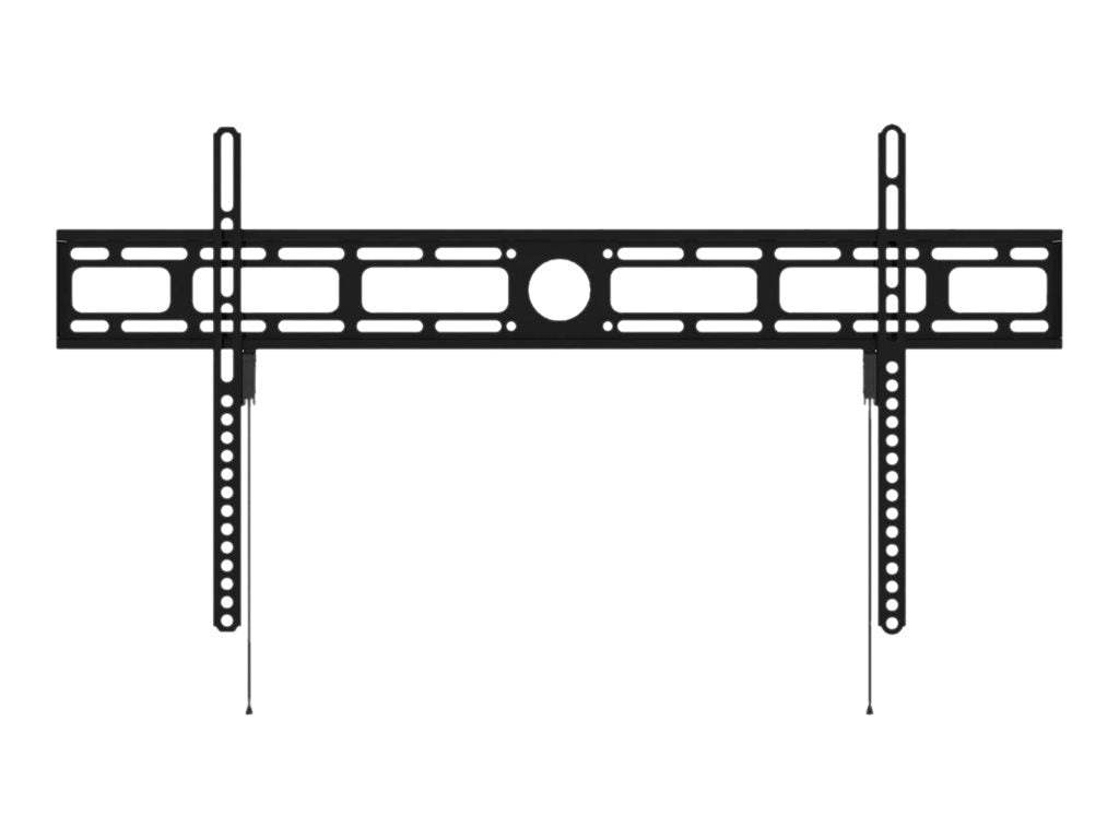 Techly Klammer - Ultra-dünn - für LCD TV - Schwarz - Bildschirmgröße: 107-203 cm (42"-80")