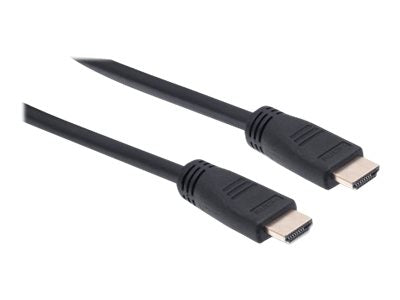 Manhattan HDMI Cable with Ethernet (CL3 rated, suitable for In-Wall use), 4K@60Hz (Premium High Speed)