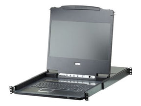 ATEN CL6708MW - KVM-Konsole mit KVM-Switch - 8 Anschlüsse - USB - Deutsch - 43.9 cm (17.3")