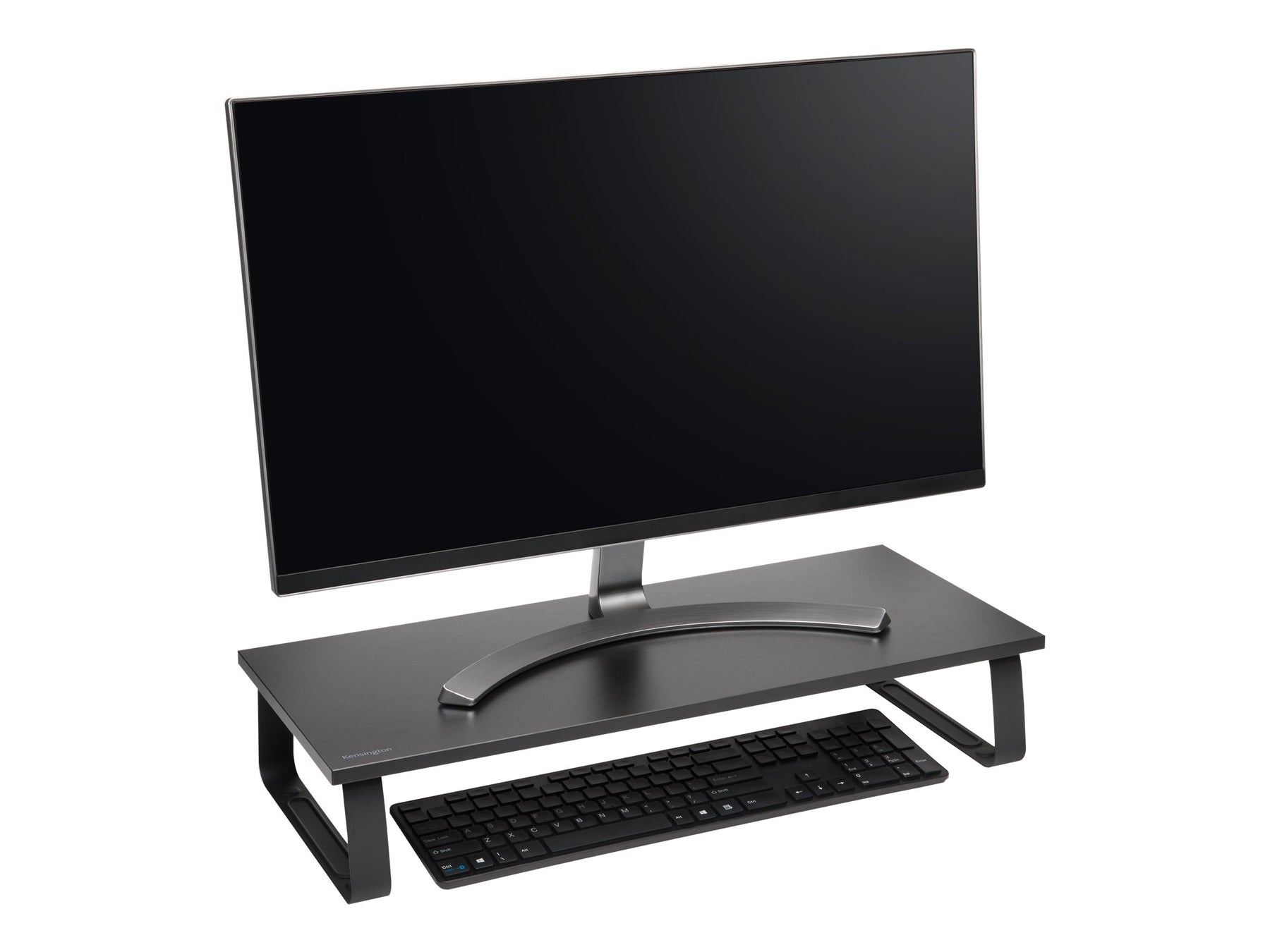 Kensington SmartFit Extra Wide - Aufstellung - für Monitor - Schwarz - Bildschirmgröße: bis zu 81,3 cm (bis zu 32 Zoll)