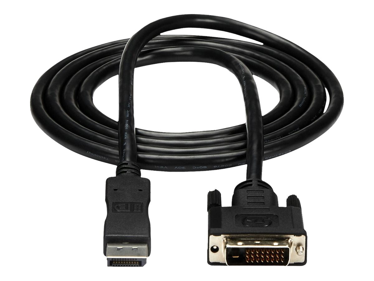 StarTech.com 1.8 m DisplayPort auf DVI Kabel - DisplayPort auf DVI Video Adapter Kabel 1080p - DisplayPort auf DVI-D Kabel Single Link - DP auf DVI Monitor Kabel - DP 1.2 auf DVI Adapter (DP2DVIMM6)