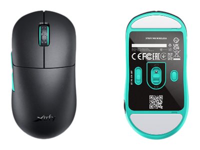 Cherry Xtrfy M8 - Maus - optisch - 5 Tasten - kabellos - 2.4 GHz - kabelloser Empfänger (USB)