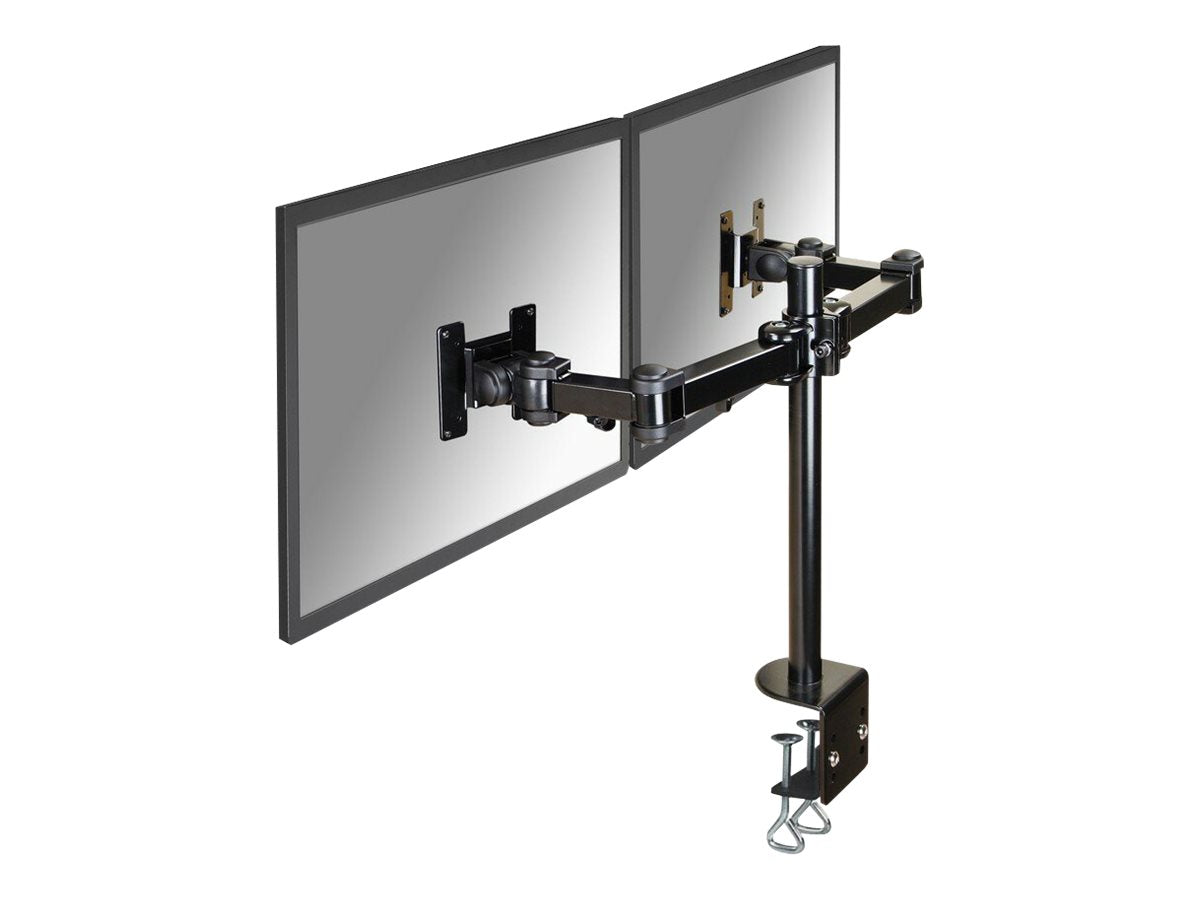 Neomounts FPMA-D960D - Befestigungskit - full-motion - für 2 LCD-Displays - Schwarz - Bildschirmgröße: 25.4-68.6 cm (10"-27")