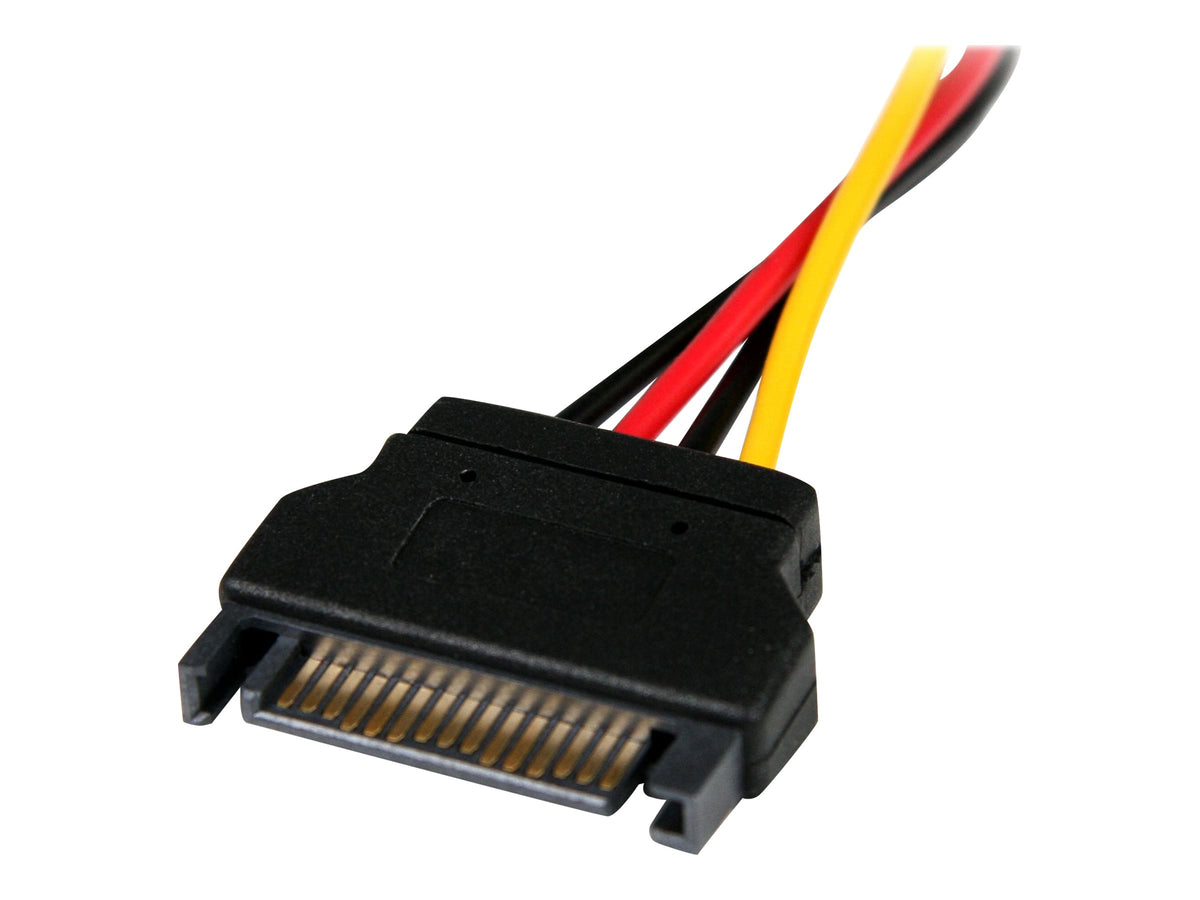 StarTech.com 15cm SATA auf LP4 Stromadapter - Bu/St - Netzteil - SATA-Stromstecker (M)