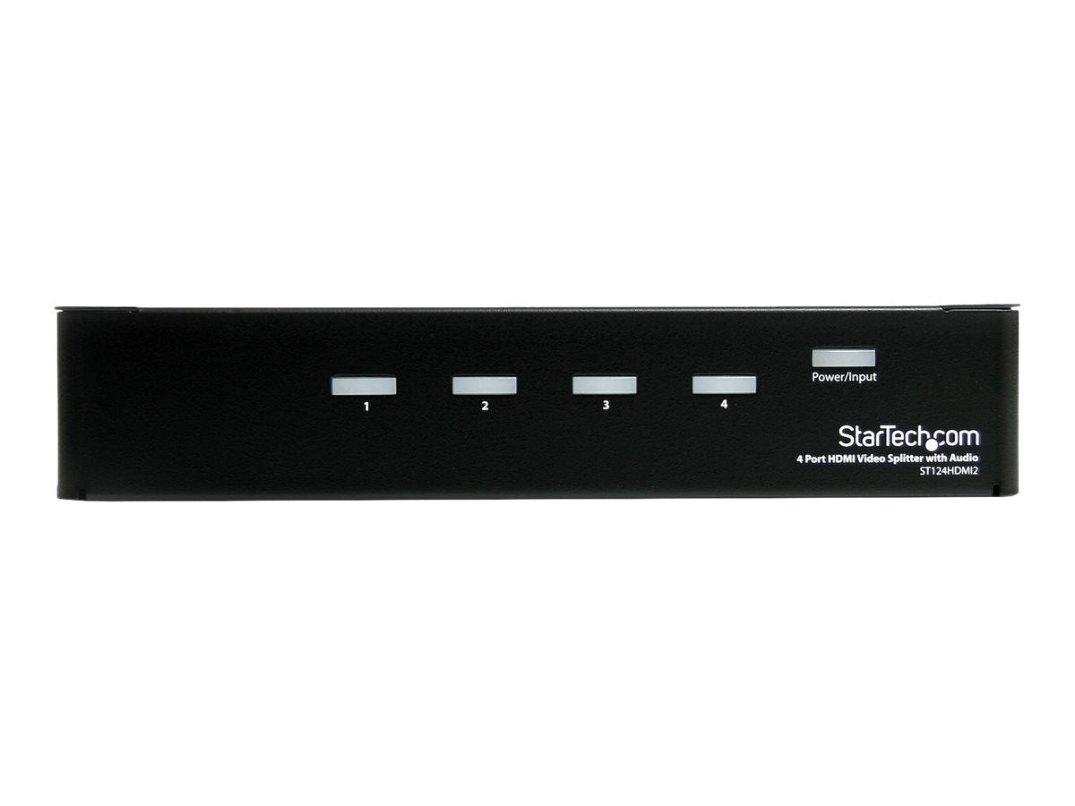 StarTech.com 4 Port High-Speed-HDMI Video Splitter und Signalverstärker