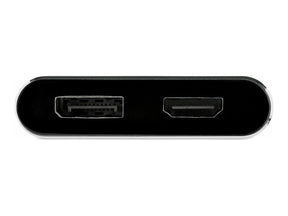 StarTech.com CDP2DPHD USB-C-Multiport Adapter (4K 60Hz UHD, 2-in-1 USB Typ C auf HDMI/DP Display oder Monitor)