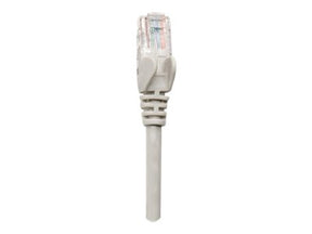 Intellinet Network Patch Cable, Cat5e, 2m, Grey, CCA, U/UTP, PVC, RJ45, Gold Plated Contacts, Snagless, Booted, Lifetime Warranty, Polybag - Patch-Kabel - RJ-45 (M)