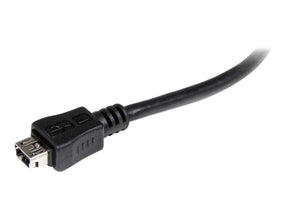 StarTech.com 15 cm Micro USB auf Mini USB-Adapterkabel – Stecker/Buchse - USB-Adapter - Mini-USB, Typ B (W)