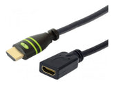 IC Intracom TECHly - Highspeed - HDMI-Verlängerungskabel mit Ethernet