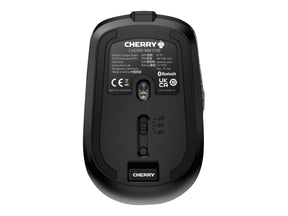 Cherry MW 9100 - Maus - 6 Tasten - kabellos - 2.4 GHz, Bluetooth 4.0 - kabelloser Empfänger (USB)