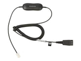 Jabra GN1200 CC - Headset-Kabel - Quick Disconnect Stecker zu RJ-9 männlich