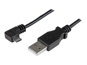 StarTech.com Micro USB Lade/Sync-Kabel - St/St - Micro USB rechtsgewinkelt - 1m - USB auf Micro USB Ladekabel - USB-Kabel - Micro-USB Typ B (M)