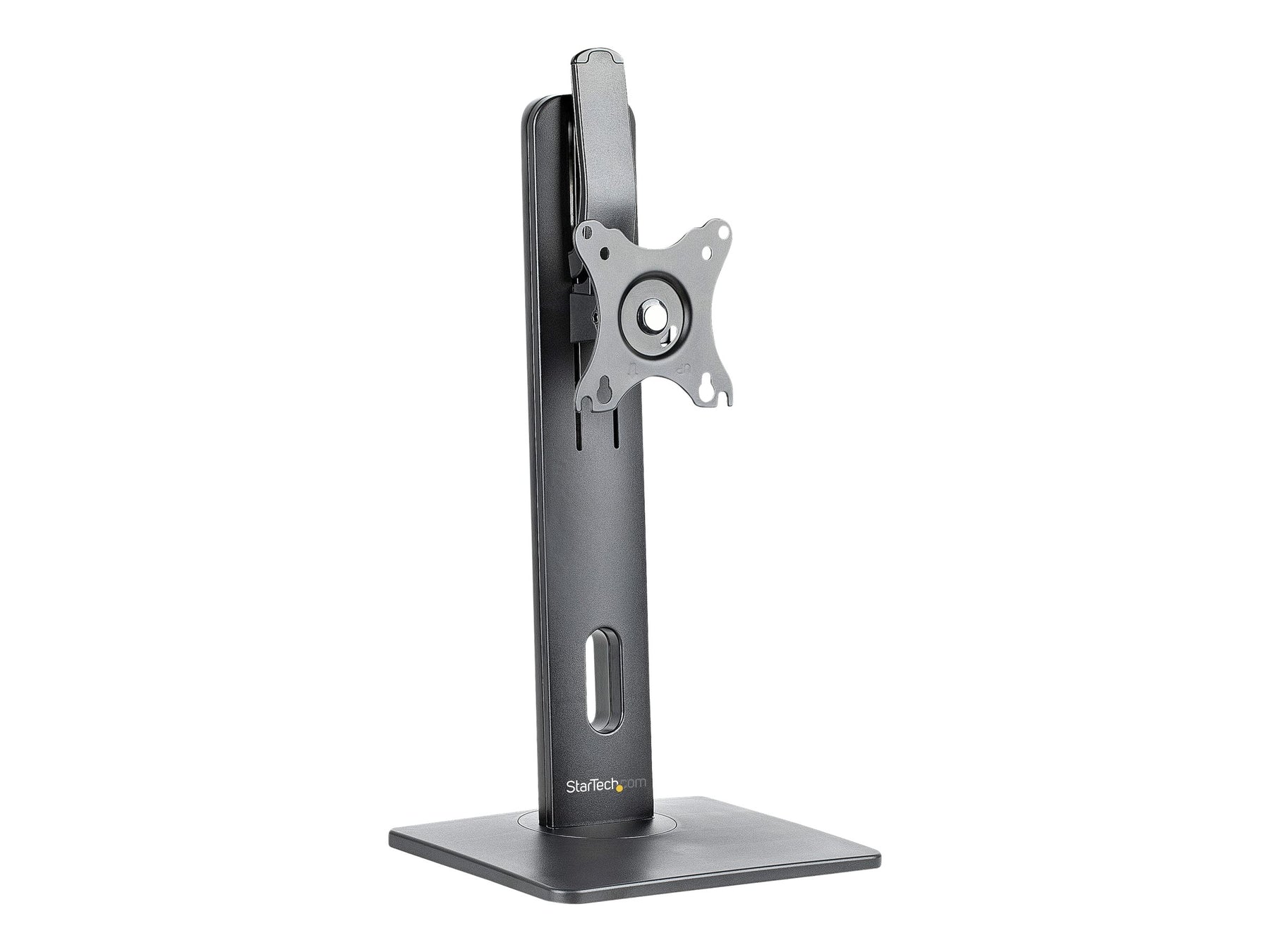 StarTech.com Free Standing Single Monitor Mount, Height Adjustable Monitor Stand, For VESA Mount Displays up to 32" (15lb/7kg)