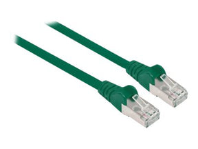 Intellinet Network Patch Cable, Cat5e, 2m, Green, CCA, SF/UTP, PVC, RJ45, Gold Plated Contacts, Snagless, Booted, Lifetime Warranty, Polybag - Patch-Kabel - RJ-45 (M)