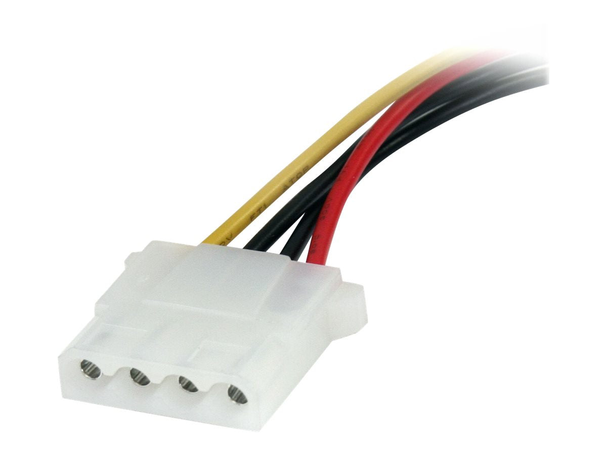 StarTech.com 15cm SATA auf LP4 Stromadapter - Bu/St - Netzteil - SATA-Stromstecker (M)