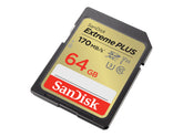 SanDisk Extreme PLUS - Flash-Speicherkarte - 64 GB