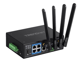 TRENDnet TI-W100 - Wireless Router - 4-Port-Switch