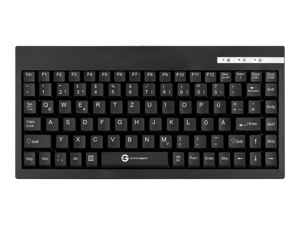 GETT GCQ CleanType Easy Basic Compact - Tastatur - USB