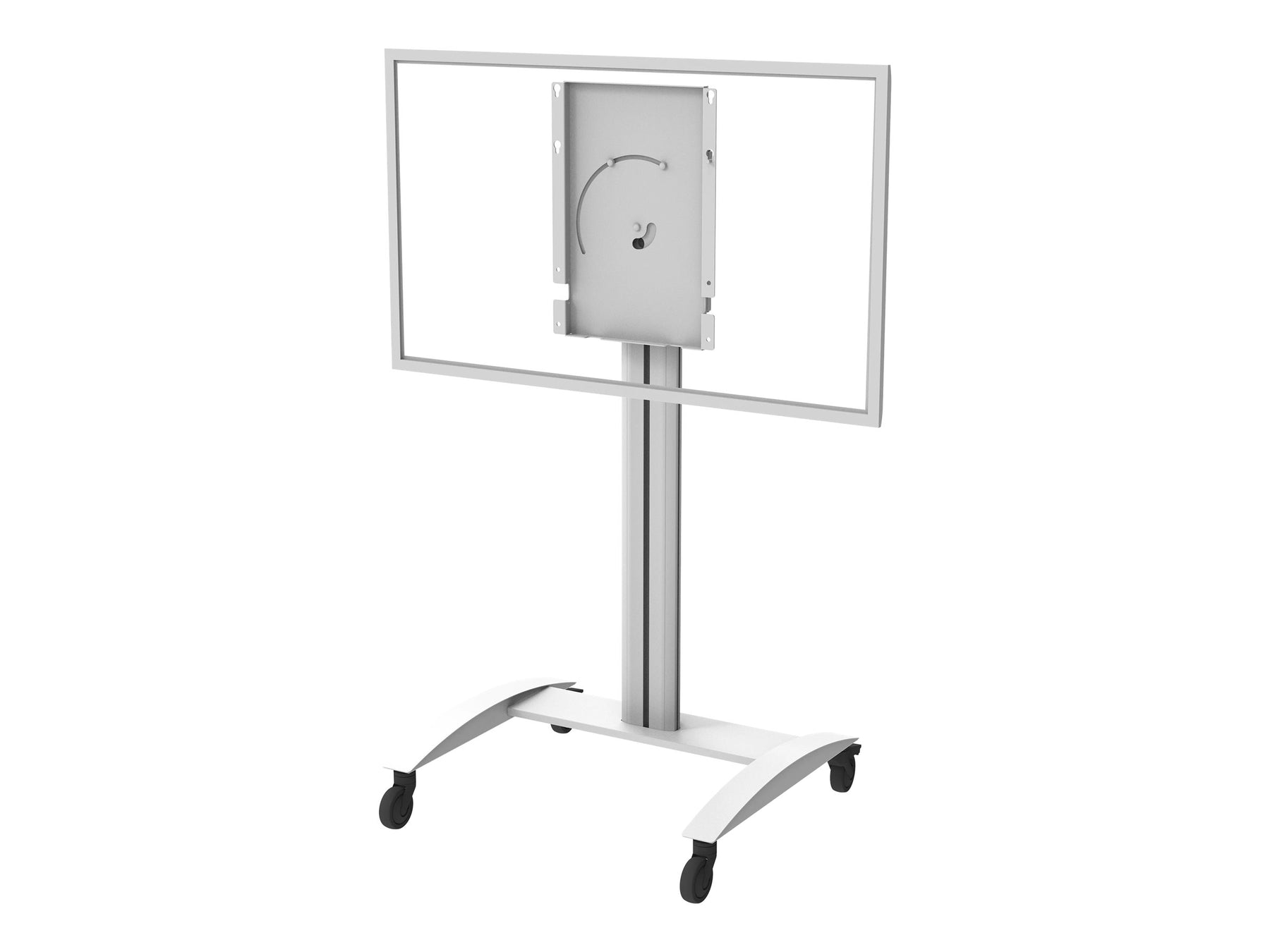 Peerless AV SR560-FLIP2 - Wagen - für interaktives Flachfeld- / LCD-Display - Aluminium - Weiß glänzend - Bildschirmgröße: 139.7 cm, 165.1 cm (55", 65")