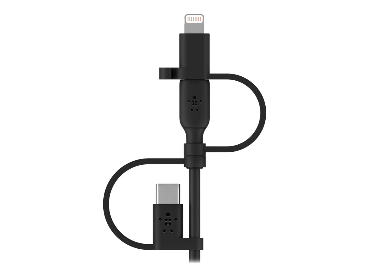 Belkin BOOST CHARGE Universal - USB-Kabel - USB männlich zu Micro-USB Typ B, Lightning, 24 pin USB-C männlich