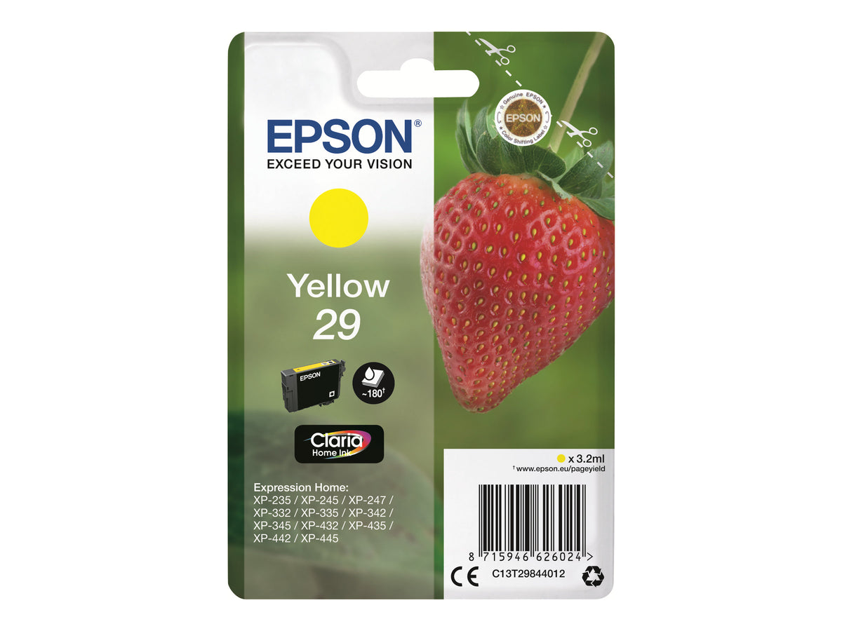 Epson 29 - 3.2 ml - Gelb - Original - Blisterverpackung